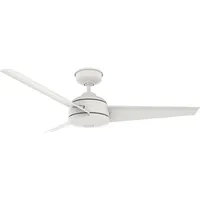 Hunter Fans Outdoor Deckenventilator Trimaran Weiss mit Wandschalter, Ventilator,
