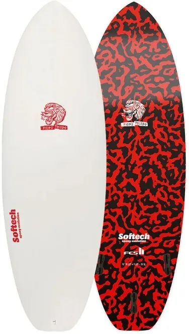 SOFTECH SOFTBOARDS TOLEDO Surfboard 2024 black blood - 6,0