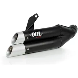 IXIL Hyperlow XL Komplettanlage mit Kat, KAWASAKI Z 650/650 Ninja, 23-, (Euro5), schwarz