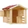 TIMBELA Spielhaus M501 Natur