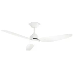 PERENZ Pegaso-Ventilator aus weiß lackiertem Metall, 18 W LED 7182 B CT, Wechselstrommotor