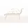 deluke Gartenbank SIZON 156 x 46 x 78 cm Beige