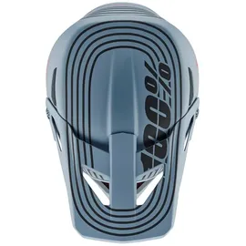 100% 100percent tatus Downhillhelm Grau S