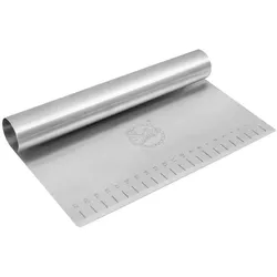 Sallys Edelstahl Teigkarte - groß