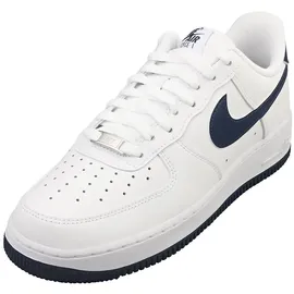 Nike Air Force 1 White Midnight Navy WEISS 44