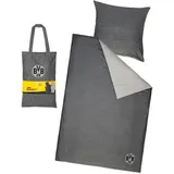 Dortmund Borussia Dortmund Bettwäsche grau Unisex 80