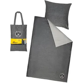 Dortmund Borussia Dortmund Bettwäsche grau Unisex 80