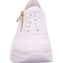 Rieker N8100 Damen Weite Weit/Beige/Weiß 38