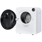 DOPWii Ablufttrockner GDZ40-302M 830W,Ablufttrockner Wäschetrockner,Edelstahl Trockner,Dreifachfilter, 5 Programme,3 kg,Überhitzungsschutz,Kann an der Wand montiert werden weiß