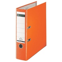 Leitz Ordner Plastik A4 8cm, orange Leitz 8x31.8x28.5 cm