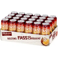 Veltins Fassbrause Cola-Orange | 24 x 0,5 Liter | inc. 6€ EINWEG PFAND