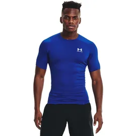 Under Armour HeatGear Armour Kurzarm Shirt Herren blau XL