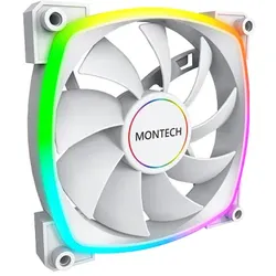 MONTECH AX140 PWM, Ventilator, 14 cm, 540 RPM, 1760 RPM, Weiß