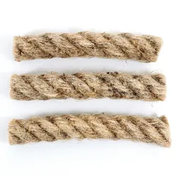 ORIGIN OUTDOORS Fatrope Feueranzünder - 3 Hanfseile in Paraffinwachs