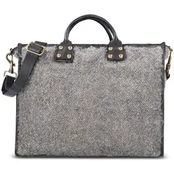 Campomaggi Handtasche 40 cm naturale+oro+t-grigio