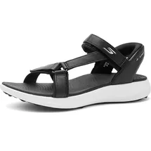 SKECHERS Damen Go Golf Slip-In Sandal for Women, Black/White, 37 EU