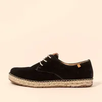 El Naturalista Unisex. 2N6781101005_001 Lederschuhe N678 Seide Wildleder schwarz