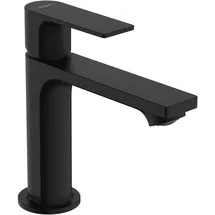 Hansgrohe Rebris E 110 CoolStart mit Zugstangen-Ablaufgarnitur mattschwarz 72559670