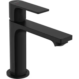 Hansgrohe Rebris E 110 CoolStart mit Zugstangen-Ablaufgarnitur mattschwarz 72559670