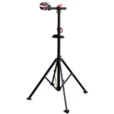 Eufab Fahrradständer Profi, mit Stativ, 1,56 Zoll, 151-190 cm, Schwarz