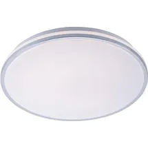 just light. LED-Deckenleuchte 1 chrom/IP44 spritzwassergeschützt