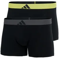 adidas Active Flex Cotton Boxershorts Schwarz S 2er Pack