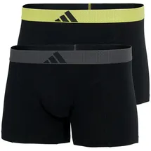 adidas Active Flex Cotton Boxershorts Schwarz S 2er Pack
