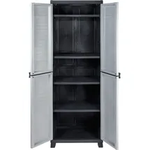 Kreher Hochwertiger Kunststoffschrank 0 x 0 x 0 cm Grau