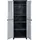 Kreher Hochwertiger Kunststoffschrank 0 x 0 x 0 cm Grau