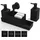 AJEUNGAIN Seifenspender 4 in 1 Schwarz