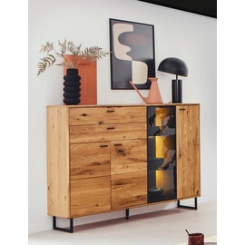 MCA Furniture MCA Arezzo Highboard Holzwerkstoff/Anthrazit - Antharzit