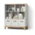 livinity® Kinderregal Mailo 98,4 x 113,4 cm Eiche weiß