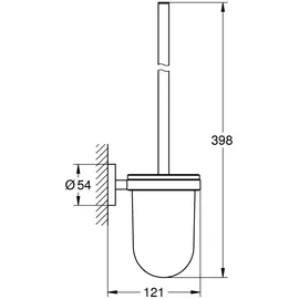 Grohe WC-Bürstengarnitur Essentials Chrom (40374001)