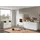 hom'in Sideboard 180 x 91 x 44 cm Weiß / Eiche Artisan