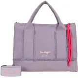 Fritzi aus Preußen Handtasche Tote Bag Limited Washed Denim Shopper Washed Purple