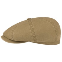 Stetson Flat Cap (1-St) Balloncap mit Schirm grün L (58-59 cm)