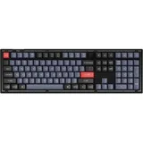 Keychron V6 Knob Version (US, Kabelgebunden), Tastatur, Schwarz