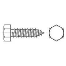 Industrial Quality Supplies Blechschraube ISO 1479 C 3,9 x 22 500 Stück