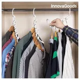 InnovaGoods Kleiderbügel Organizer Set 24 Stück für 40 Kleidungsstücke