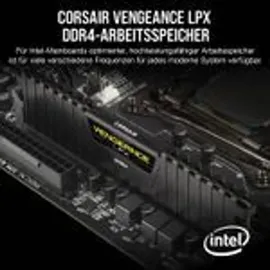 Corsair Vengeance LPX DDR4-3200 16GB Kit (2x8GB) CL16 Schwarz CMK16GX4M2E3200C16