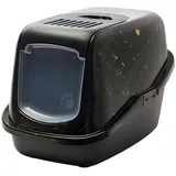 Savic Katzentoilette Nestor 56x39cm Schwarz/Gold