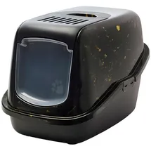 Savic Katzentoilette Nestor 56x39cm Schwarz/Gold