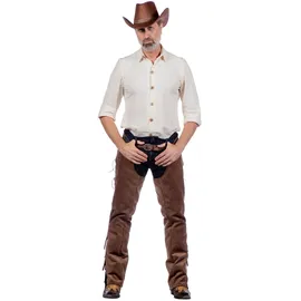 Wilbers & Wilbers 330451 - Western Hemd Clay für Herren, langarm, Cowboy, Karneval