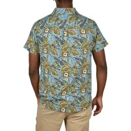Riverso Hawaiihemd Regular Fit Blau M