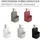 Wenko Seifenspender Festival 380ml Grau