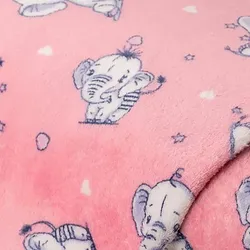 Wellness-Fleece "Elefant", Farbe: rosa-color