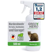 GreenHero Marder-Ex Spray gegen Marderverbiss - Sofortige Wirkung