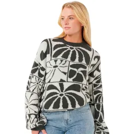 Rip Curl AOTS TY Williams Jacquard Crew Pullover Schwarz M