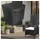 MuCoLa Abdeckplane 63 x 58 x 112 cm Schwarz