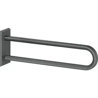 Normbau Stützklappgriff Normbau Cavere Vario, Anthrazit-Metallic, 600 mm -